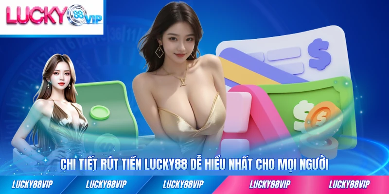 Chi tiết rút tiền LUCKY88 dễ hiểu nhất cho mọi người